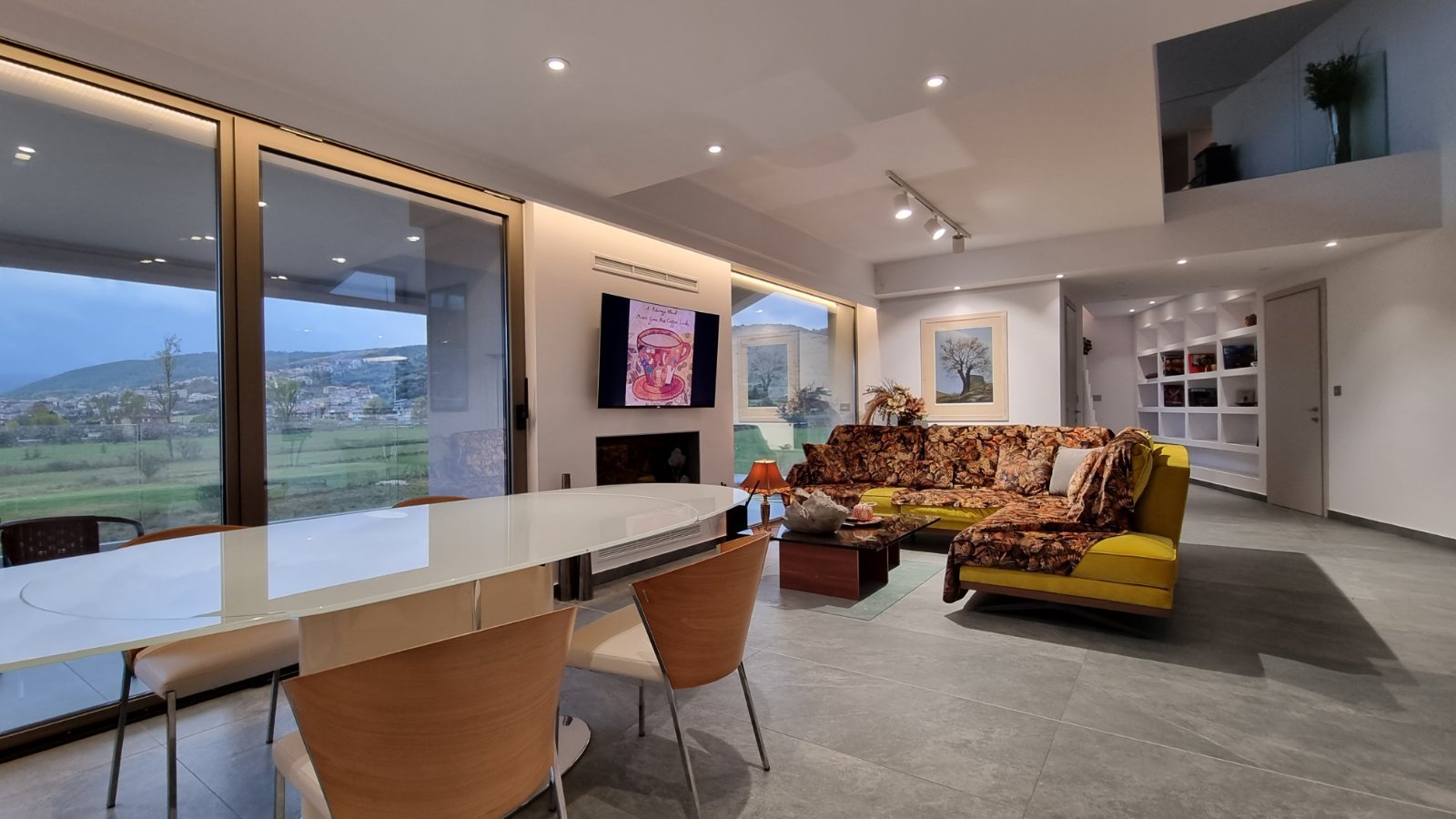 Open living and dining space — GES Constructions project
