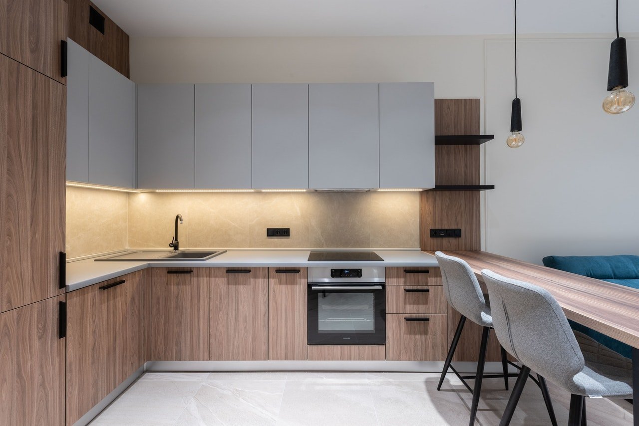 Residential complex interior