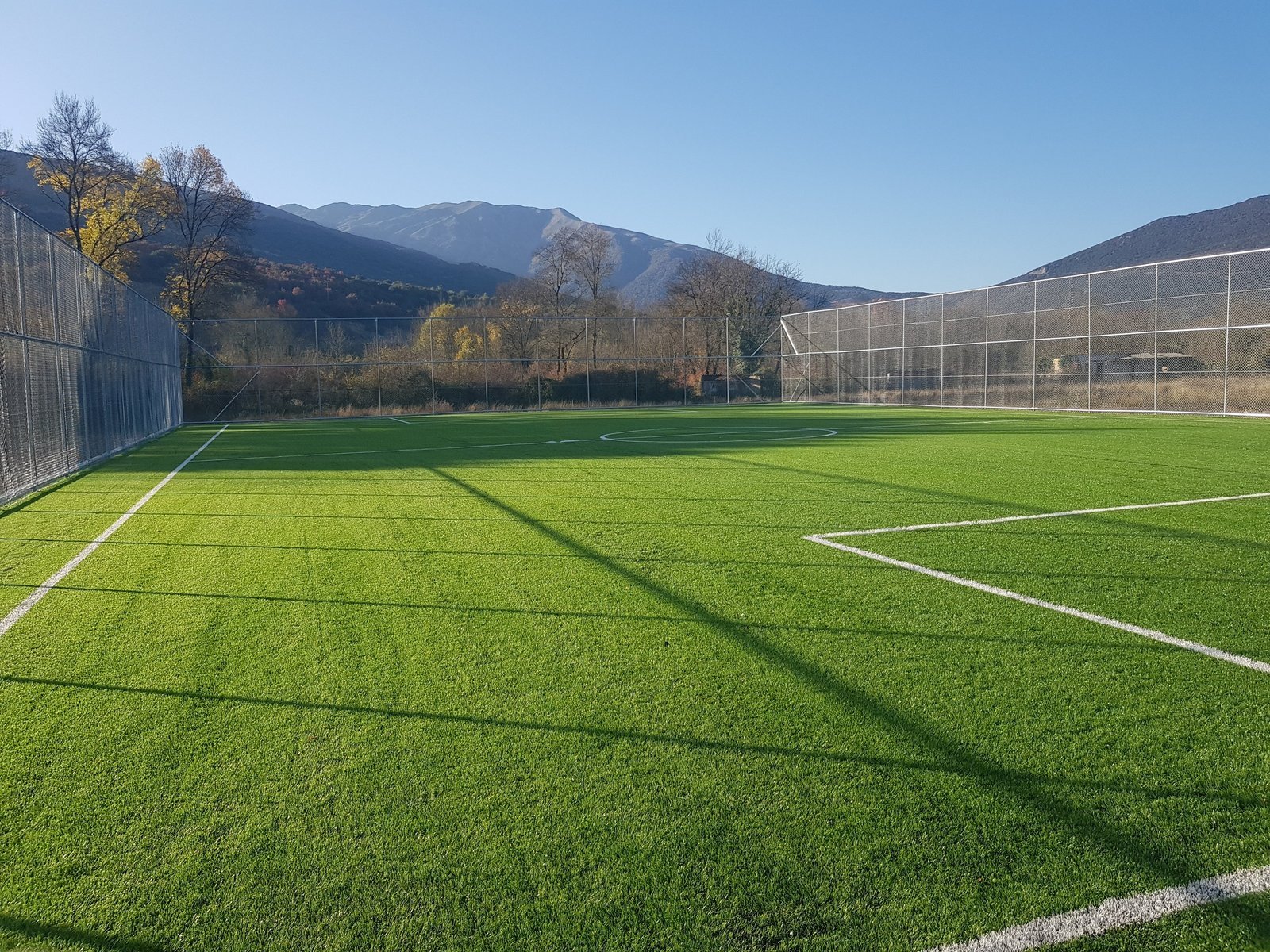 Sports facility — football pitch
